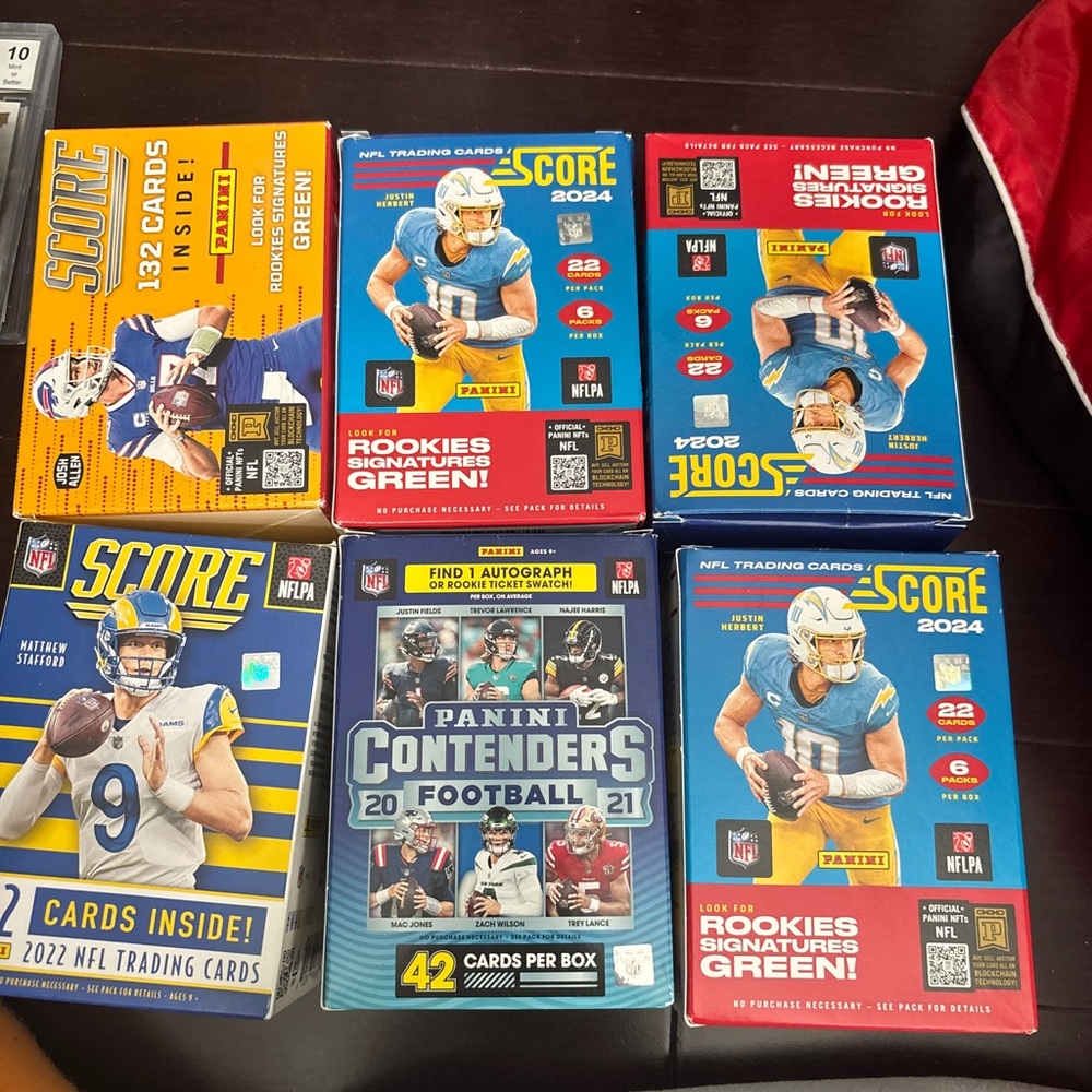 Panini NFL Trading Cards Box Set - Multi-Color (mix of cards 2022-2025)
